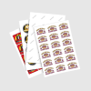 Sticker Vinyl A3
